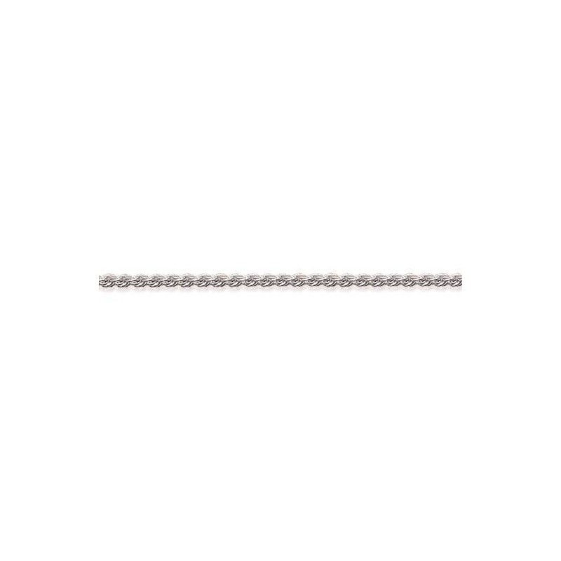 Chaîne Corde en argent 1,5 mm - Lyn&Or Bijoux