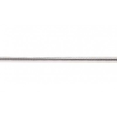 Chaîne Serpent ronde en argent 1,2 mm - Lyn&Or Bijoux