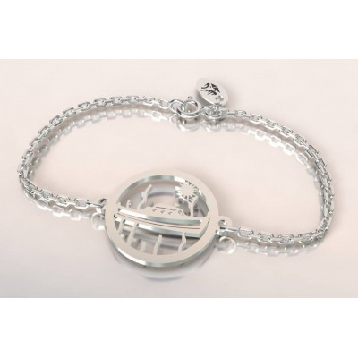 Bracelet de créateur en argent pour femme - Bateau Pinasse - Lyn&Or Bijoux
