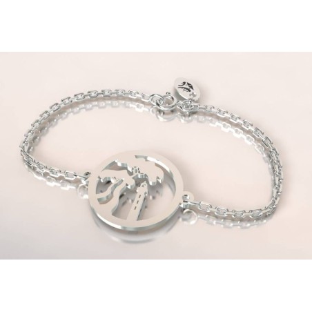Bracelet de créateur en argent pour femme - Pin Parasol - Lyn&Or Bijoux Bracelet de créateur en argent pour femme - Pin Parasol - Lyn&Or Bijoux