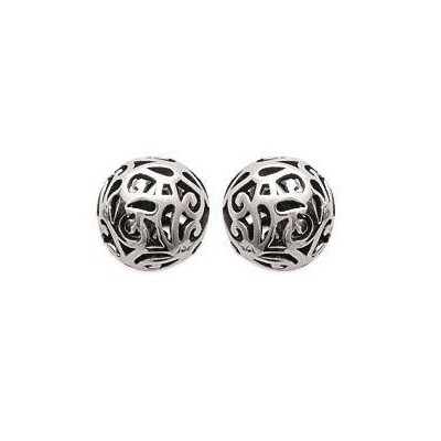 boucles d'oreilles Perle en argent - Shaïma - Lyn&Or Bijoux