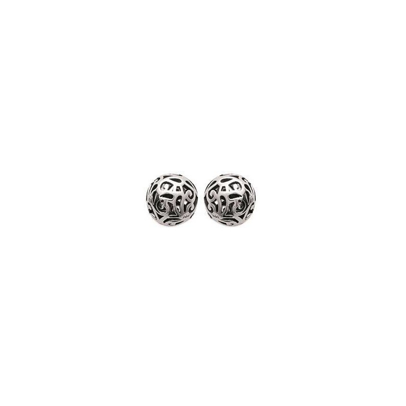 boucles d'oreilles Perle en argent - Shaïma - Lyn&Or Bijoux