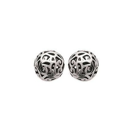 boucles d'oreilles Perle en argent - Shaïma - Lyn&Or Bijoux