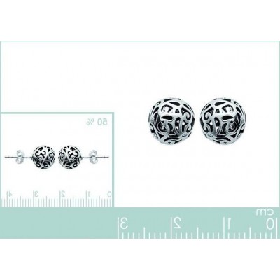 boucles d'oreilles Perle en argent 925 pour femme, Shaïma - Lyn&Or Bijoux
