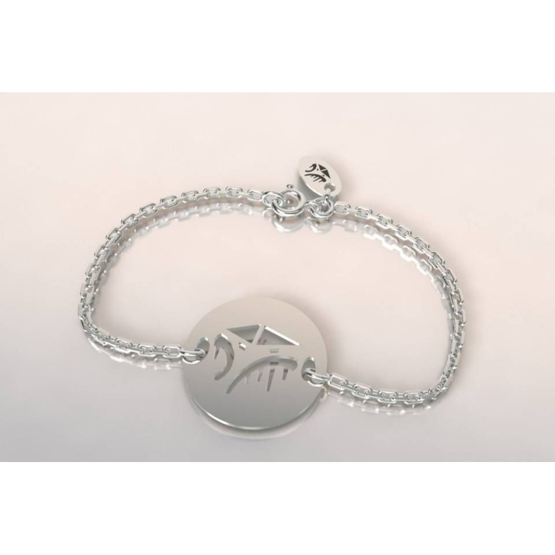 Bracelet créateur original Cabane Tchanquée en argent 925 Bracelet créateur original Cabane Tchanquée en argent 925