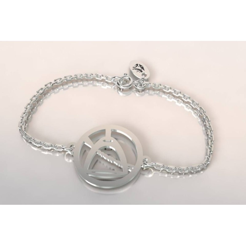 Bracelet créateur original étrier, cravache en argent 925 Bracelet créateur original étrier, cravache en argent 925