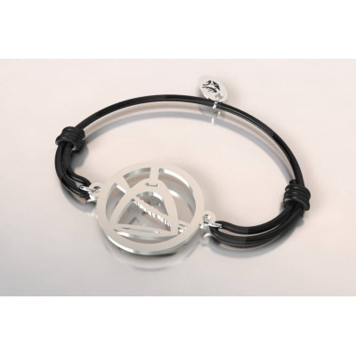 Bracelet femme, trophée concours hippique - Etrier et cravache - Lyn&Or Bijoux