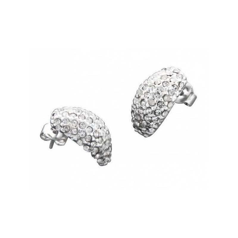 Boucles d'oreilles LZ, demi-lune Eclats de cristal de Swarovski Boucles d'oreilles LZ, demi-lune Eclats de cristal de Swarovski