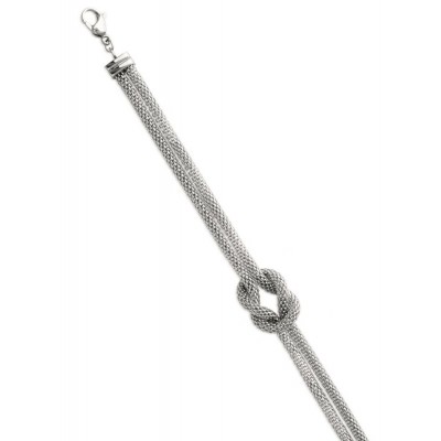 Bracelet pour femme en acier gris - Lyn&Or Bijoux