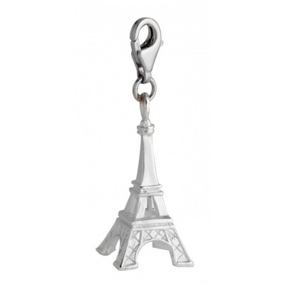 Charm argent Zoé Bijoux pour femme - Tour Eiffel Paris - Lyn&Or Bijoux