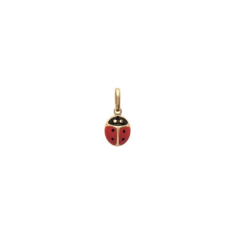 Pendentif enfant, coccinelle en plaqué or, Mimi Cocci Pendentif enfant, coccinelle en plaqué or, Mimi Cocci