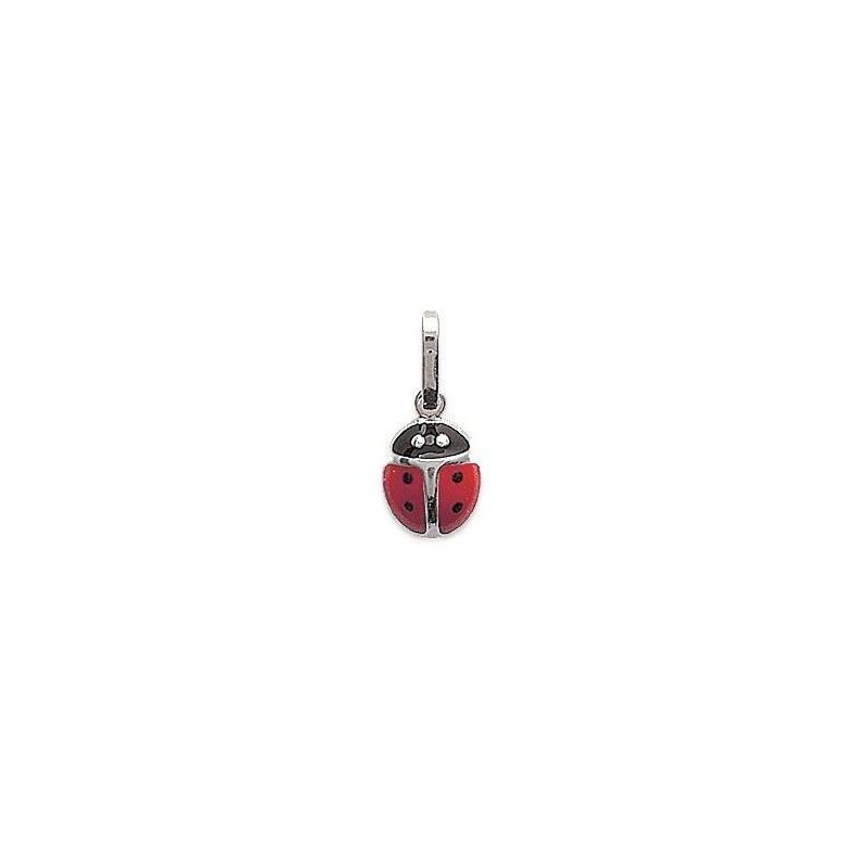 Pendentif enfant, coccinelle en argent 925 millièmes, Mimi Cocci Pendentif enfant, coccinelle en argent 925 millièmes, Mimi Cocci