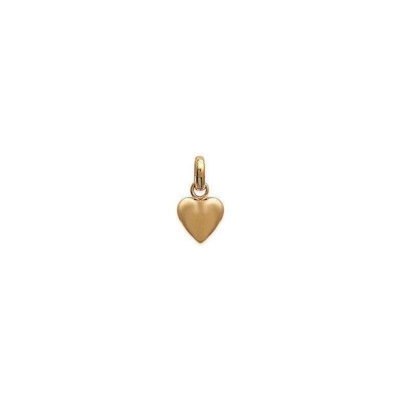 cadeau saint valentin, Pendentif en plaqué or pour femme, Coeur cadeau saint valentin, Pendentif en plaqué or pour femme, Coeur