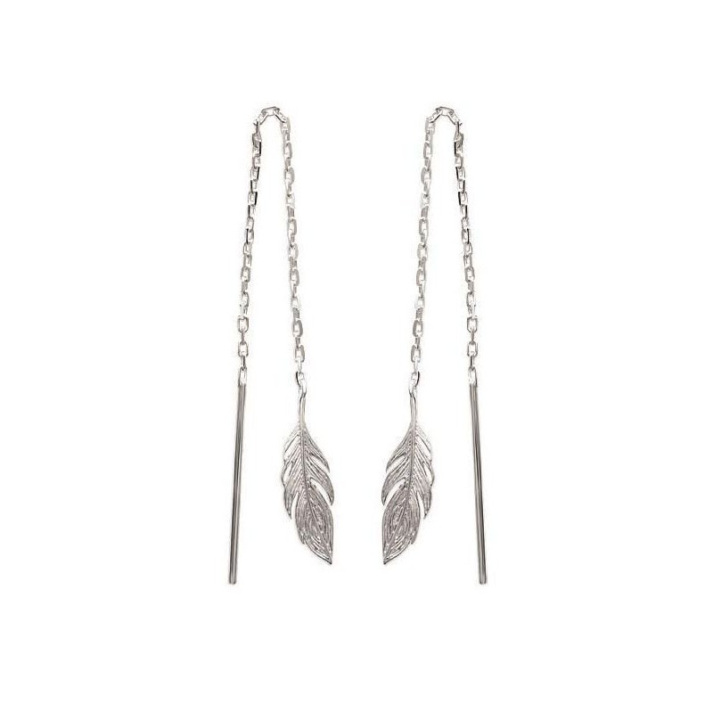 chaines d'oreille en argent 925 fantaisie pour femme, Bird chaines d'oreille en argent 925 fantaisie pour femme, Bird