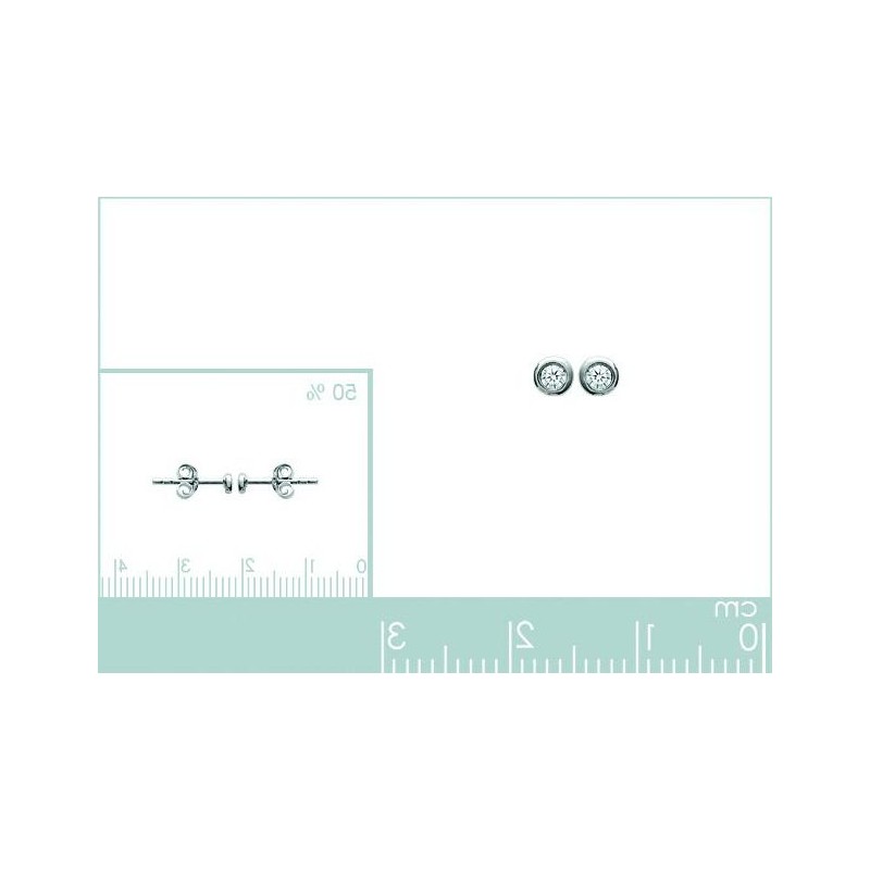 Boucles d'oreille en argent 925, Just Strass Boucles d'oreille en argent 925, Just Strass