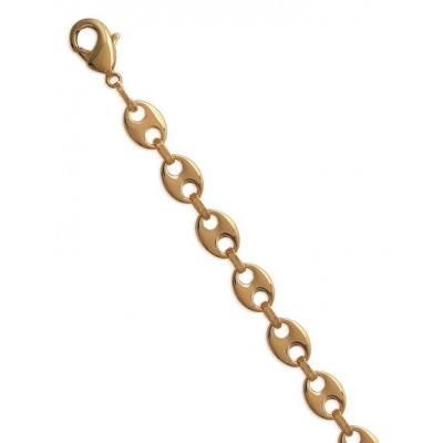 bracelet Graine de Café en plaqué or - 6 mm - Lyn&Or Bijoux