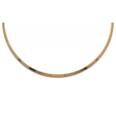 Collier esclave pour femme en plaqué or - Edwige - Lyn&Or Bijoux
