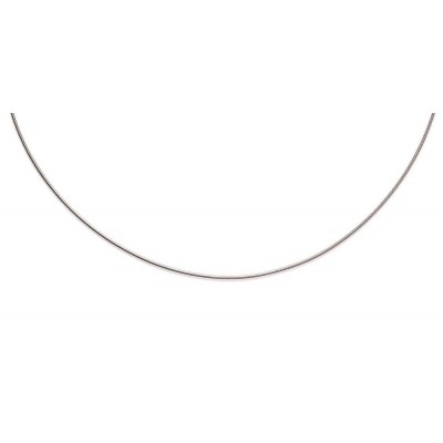 Collier câble en argent 925 millièmes pour femme - 1 mm - Lyn&Or Bijoux