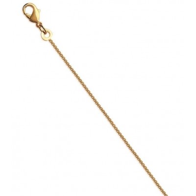 Chaîne pour pendentif en plaqué or - Maille vénitienne 1 mm - Lyn&Or Bijoux