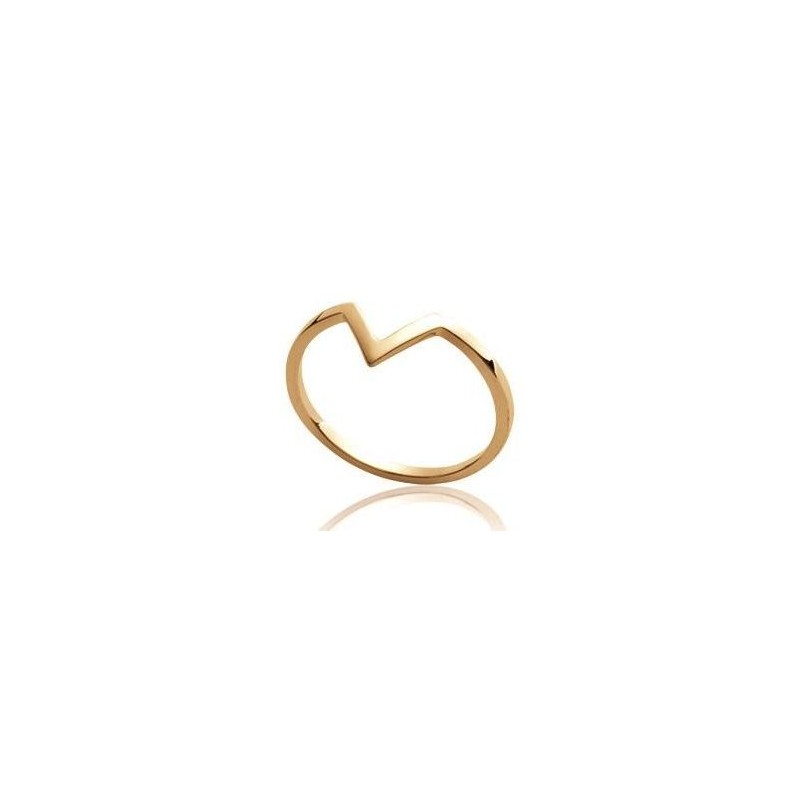 Bague en plaqué or pour femme - Lyn&Or Bijoux