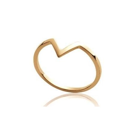 Bague en plaqué or pour femme - Lyn&Or Bijoux