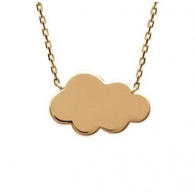 Collier nuage en plaqué or pour femme - Kolia - Lyn&Or Bijoux
