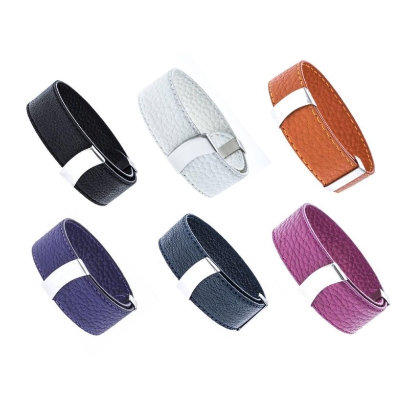 Bracelet femme modulable en cuir pour modèle Odena 2 cm - Bijoux Odena