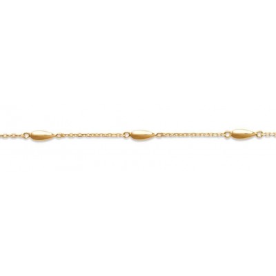 Bracelet en plaqué or pour femme - Souffle - Lyn&Or Bijoux