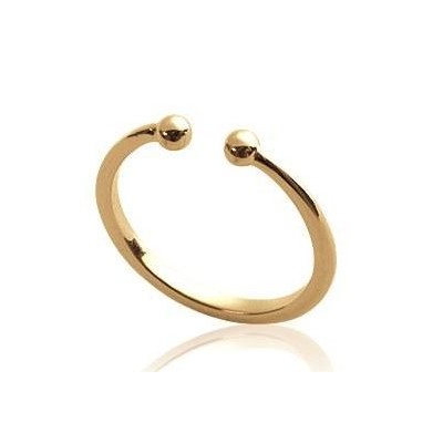 Bague ouverte en plaqué or pour femme - Cybelle - Lyn&Or Bijoux