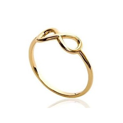 Bague femme, Infini en plaqué or - Lyn&Or Bijoux