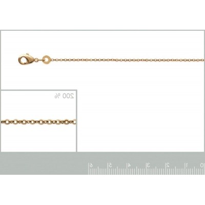 Chaîne de cheville en plaqué or 18k, Forçat diamantée - Lyn&Or Bijoux