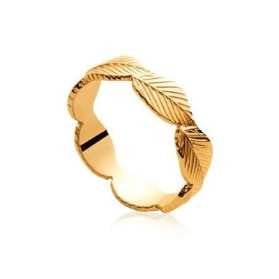 Bague pour femme en plaqué or - Lyn&Or Bijoux