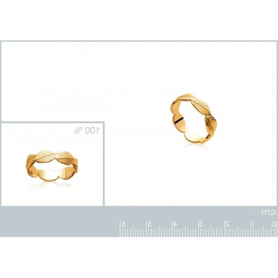 Bague pour femme en plaqué or - Bijoux femme - Lyn&Or Bijoux