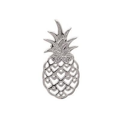 Boucles d'orelles Ananas Argent plaqué Or | Passon Ananas