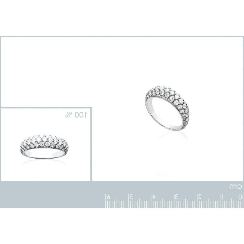 Bague zircon et argent 925 pour femme, Light'n Strass Bague zircon et argent 925 pour femme, Light'n Strass