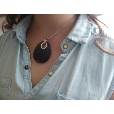 Pendentif Pour Femme Violet Oeil De Chat Argent Lyn Or Bijoux Pendentif Pour Femme Violet Oeil De Chat Argent Lyn Or Bijoux