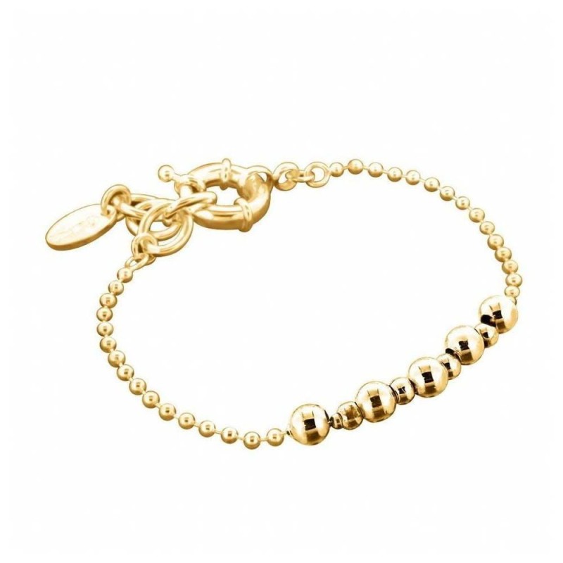 Bracelet gourmette plaqué or pour femme, bijou créateur zoé bijoux Bracelet gourmette plaqué or pour femme, bijou créateur zoé bijoux