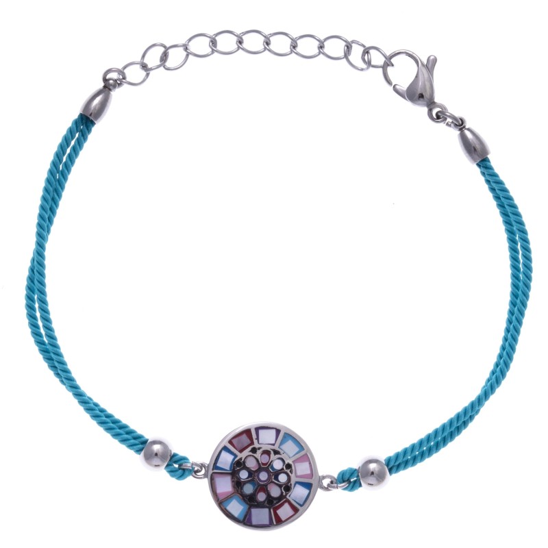 Bracelet coloré pour femme en acier et émail, Odena Bracelet coloré pour femme en acier et émail, Odena
