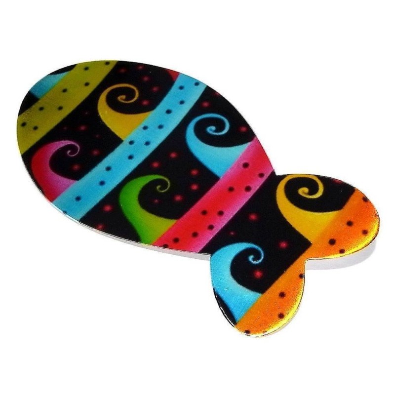 broche multicolore fantaisie pour femme, Poisson broche multicolore fantaisie pour femme, Poisson