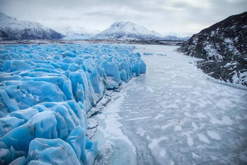 Glacier Knick en Alaska