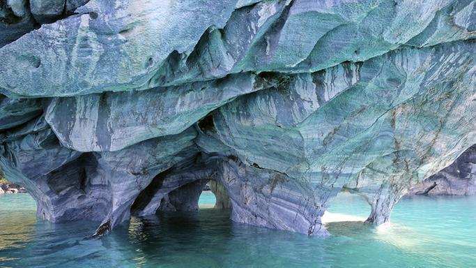 grotte du lac Général carrera, Chili