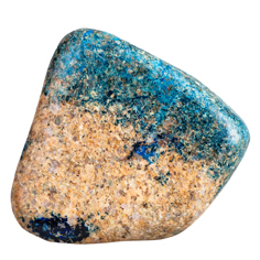 Pierre naturelle Azurite