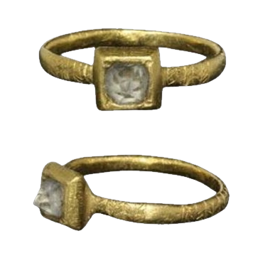 premiere bague de fiançailles avec diamant solitaire