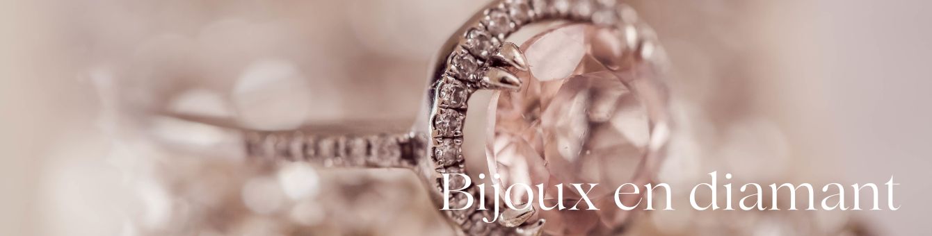 bijoux femme avec vrai diamant authentique