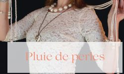 bijoux en perles, colliers, bracelets, bague et boucles d'oreilles en perle