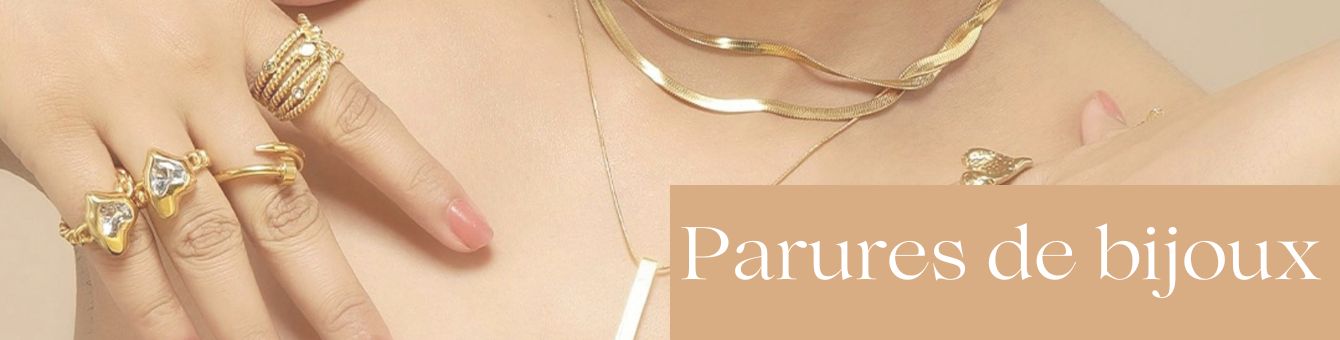 bijoux en parure, ensembles assortis