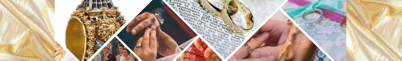 la mariage et la tradition des alliances autour du monde