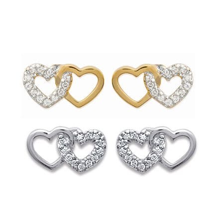 petits coeur boucles d'oreilles