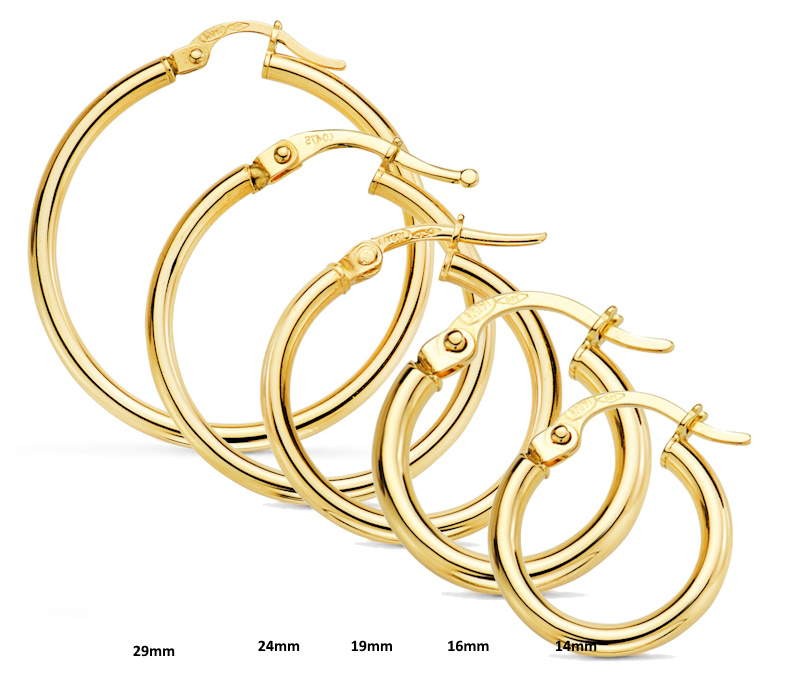 créoles luxe en or pour femme